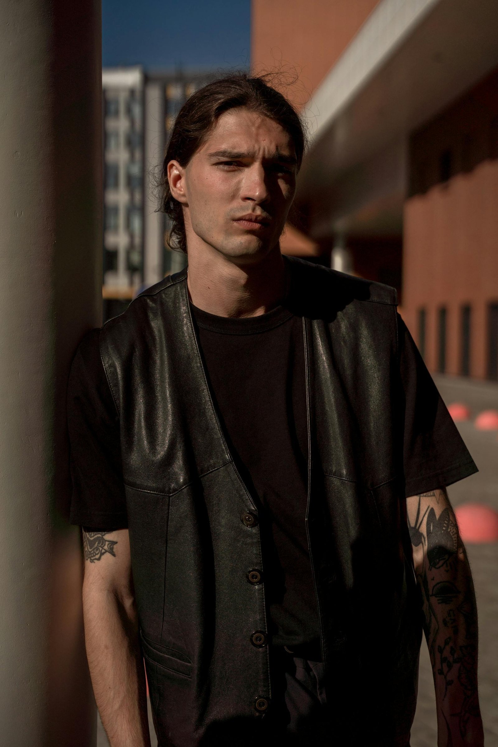 Bespoke Leather Vest